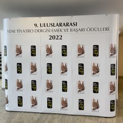 Örümcek Stand Düz 3 Panel 3x3 14 duz orumcek